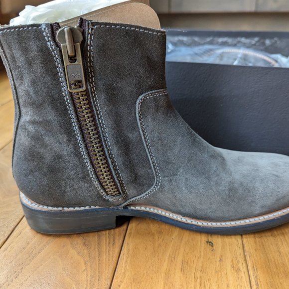 Men's Size 7 Artola Grey Suede Boot - Picture 1 of 7